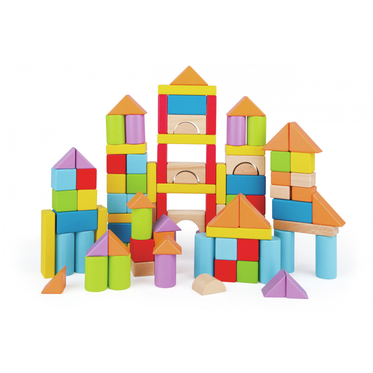 Hape Wunderbare Holzbausteine, 101 Teile