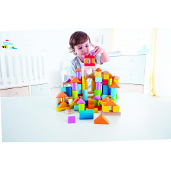 Hape Wunderbare Holzbausteine, 101 Teile