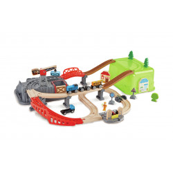 Hape Eisenbahn Baukasten Set