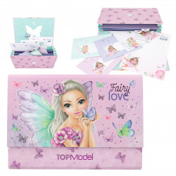 TOPModel Briefpapier in Fächermappe FAIRY LOVE