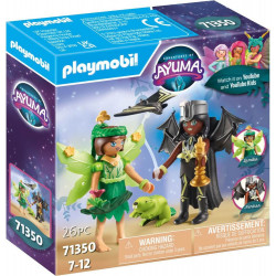 PLAYMOBIL 71350 Forest Fairy & Bat Fairy mit Seelentieren