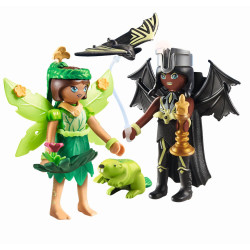 PLAYMOBIL 71350 Forest Fairy & Bat Fairy mit Seelentieren
