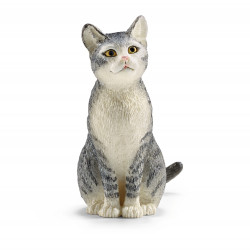 schleich® Farm World Bauernhoftiere   13771 Katze, sitzend, ab 3 Jahre