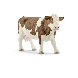 schleich® Farm World Bauernhoftiere   13801 Fleckvieh Kuh, ab 3 Jahre