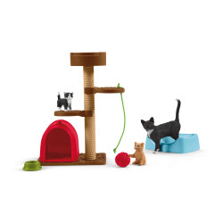 schleich® Farm World 42501 Spielspaß für niedliche Katzen