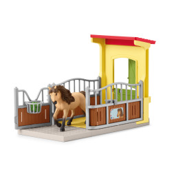 schleich® Farm World 42609 Ponybox mit Islandpferd Hengst