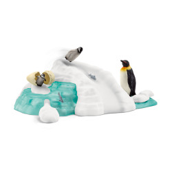 schleich®  WILD LIFE 42661 Pinguin Familienspaß