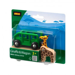 BRIO 63372400 Giraffenwagen