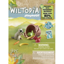 PLAYMOBIL 71066 Wiltopia   Waschbär