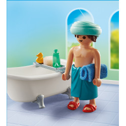 PLAYMOBIL 71167 Mann in der Badewanne