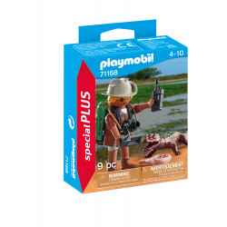 PLAYMOBIL 71168 Forscher mit jungem Kaiman