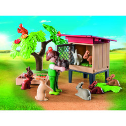 PLAYMOBIL 71252 Kaninchenstall