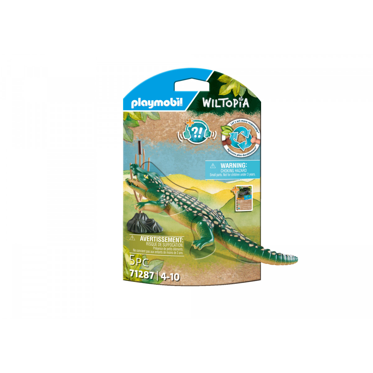 PLAYMOBIL 71287 Wiltopia   Alligator