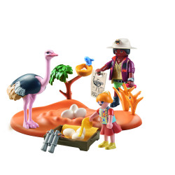 PLAYMOBIL 71296 Wiltopia   Zu Gast bei Papa Strauß