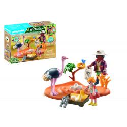 PLAYMOBIL 71296 Wiltopia   Zu Gast bei Papa Strauß