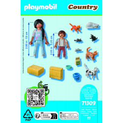 PLAYMOBIL 71309 Katzenfamilie