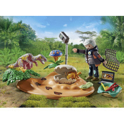 PLAYMOBIL 71526 Stegosaurusnest mit Eierdieb
