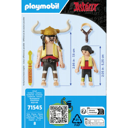 PLAYMOBIL 71545 Asterix: Costa y Bravo und Pepe