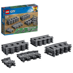 LEGO® City 60205 Schienen und Kurven, 20 Teile