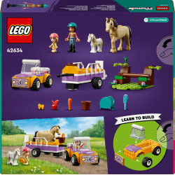 LEGO® Friends 42634 Pferde  und Pony Anhänger