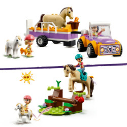 LEGO® Friends 42634 Pferde  und Pony Anhänger