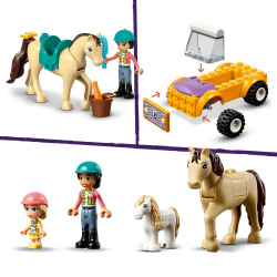 LEGO® Friends 42634 Pferde  und Pony Anhänger