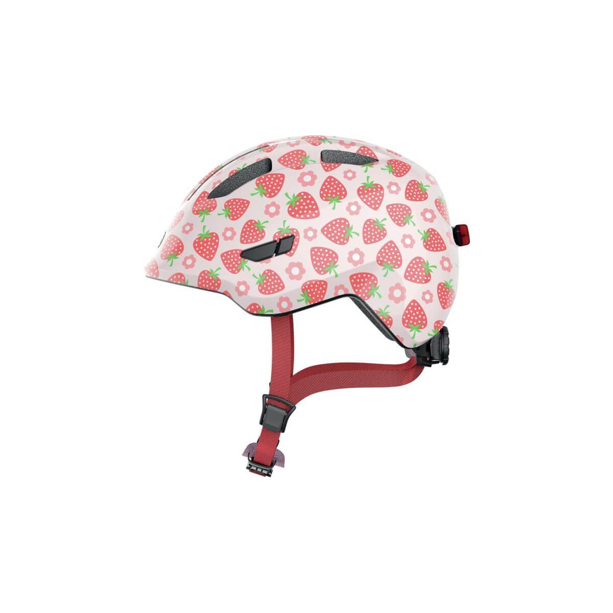 ABUS Helm Smiley 3.0 LED rosa strawberry S
