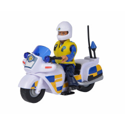 Sam Polizei Motorrad mit Figur