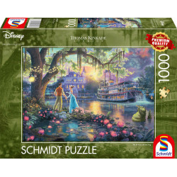 Puzzle Thomas Kinkade Disney,The Princess and the Frog 1000Teile