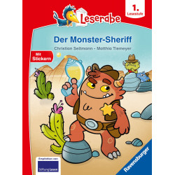 Der Monster Sheriff   Leserabe ab Klasse 1  Erstlesebuch für Kinder ab 6 Jahren