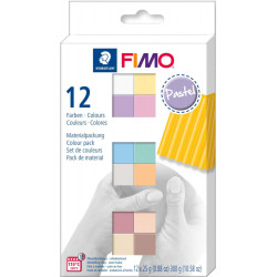 Modelliermasse FIMO® soft Materialpackung Pastel ColoursSet Model clay FIMO® soft MP PC