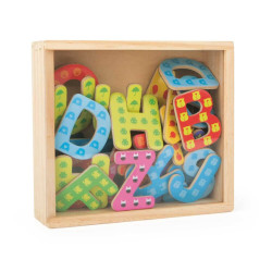 small foot Bunte Magnetbuchstaben