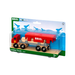 BRIO 63365700 Holztransporter m. Magnetladung