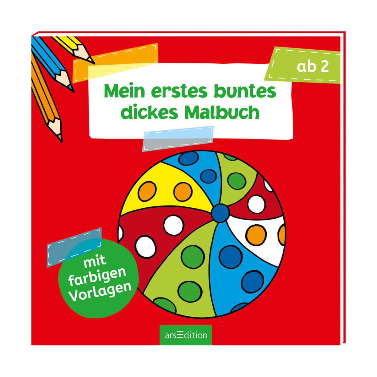 Mein erstes buntes dickes Malbuch