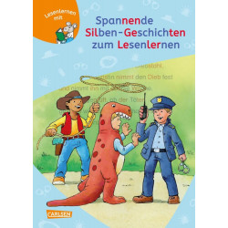 LESEMAUS zum Lesenlernen Sammelbände: Spannende Silben Geschichten zum Lesenlernen