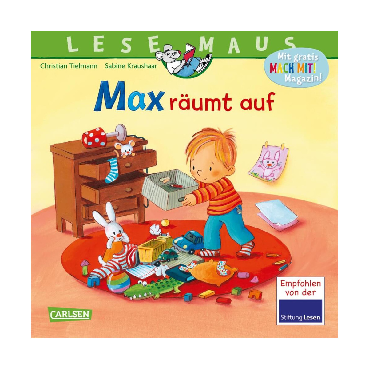 LESEMAUS 119: Max räumt auf