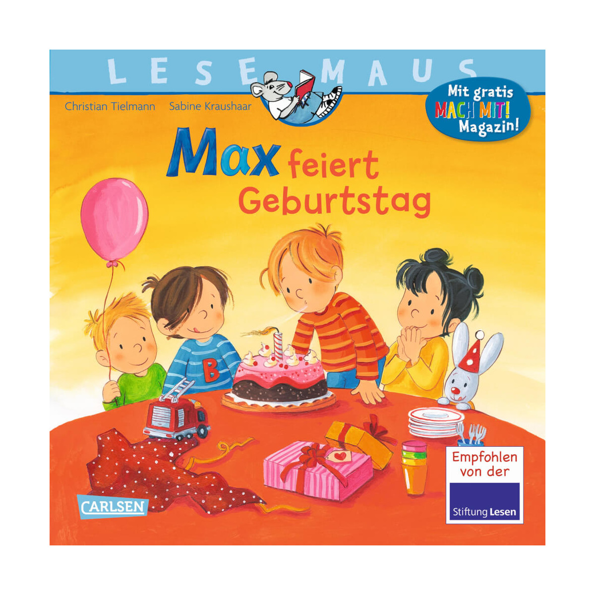 LESEMAUS 21: Max feiert Geburtstag