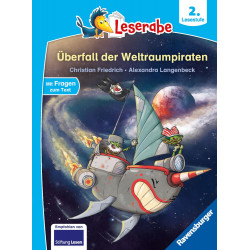 Angriff der Weltraum Piraten   Leserabe ab Klasse 2   Erstlesebuch für Kinder ab 7 Jahren