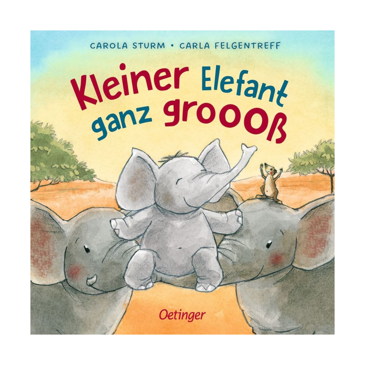 Kleiner Elefant ganz groooß