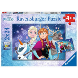 Ravensburger Kinderpuzzle   09074 Frozen   Nordlichter   Puzzle für Kinder ab 4 Jahren, Disney Froze