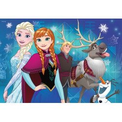 Ravensburger Kinderpuzzle   09074 Frozen   Nordlichter   Puzzle für Kinder ab 4 Jahren, Disney Froze