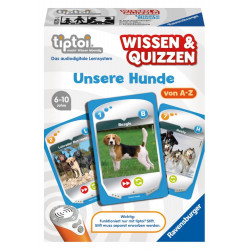 Ravensburger 00755 tiptoi®   Wissen & Quizzen Unsere Hunde