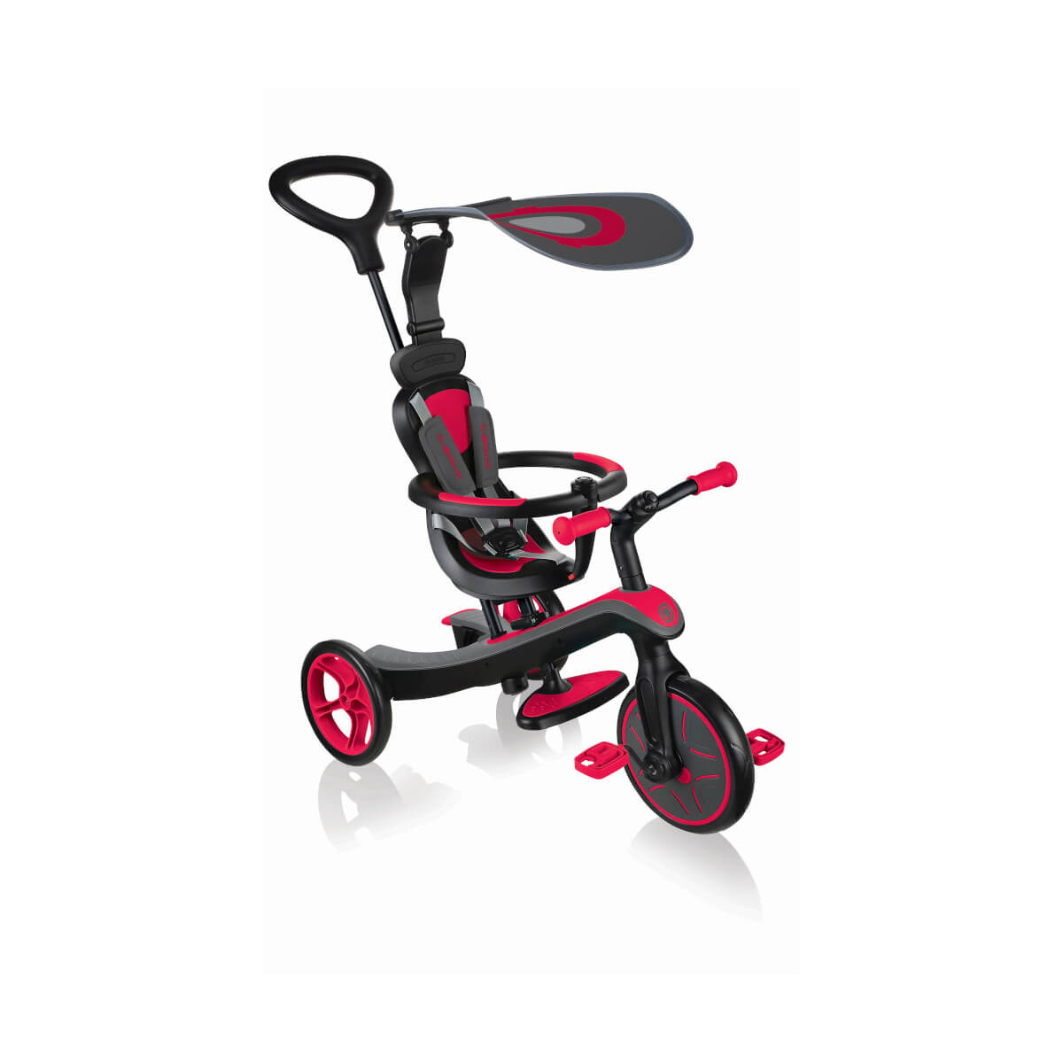 GLOBBER EXPLORER TRIKE 4in1 rot