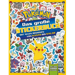 Pokémon: Das große Stickerbuch mit allen Regionen