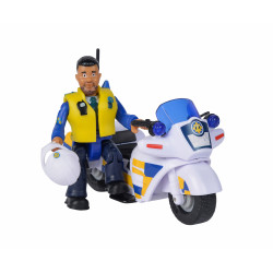 Sam Polizei Motorrad mit Figur