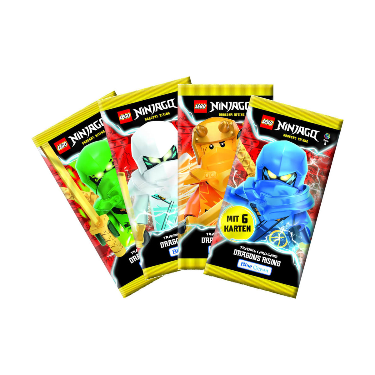 Lego Ninjago Serie 9 Trading Card Display