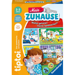 Ravensburger tiptoi Spiel 00196   Mein Zuhause, Lernspiel zum Wortschatz, für Kinder ab 2 Jahren