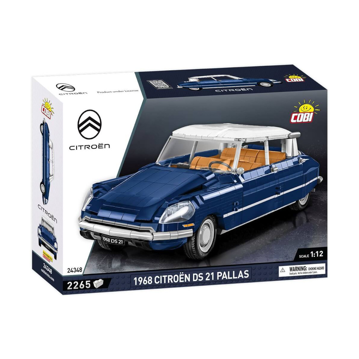 COBI 24348 1968 Citroen DS 21 Pallas