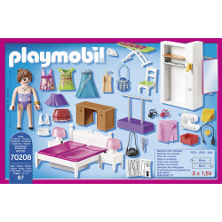 PLAYMOBIL 70208 Schlafzimmer mit Nähecke