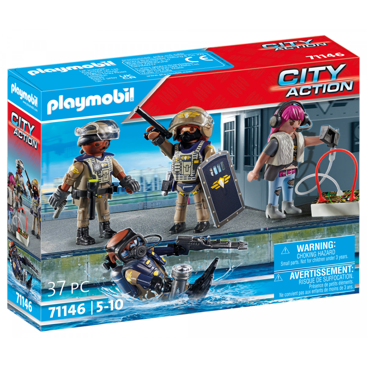 PLAYMOBIL 71146 SWAT Figurenset